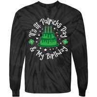 Saint Patrick's Day Funny Graphic Quote Print Birthday Gift Tie-Dye Long Sleeve Shirt