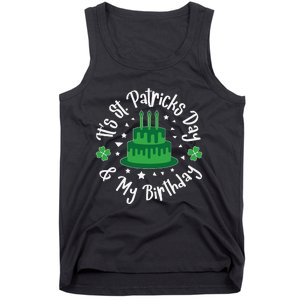 Saint Patrick's Day Funny Graphic Quote Print Birthday Gift Tank Top