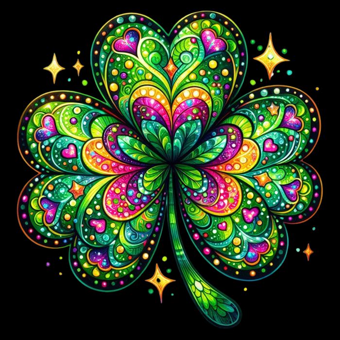 St Patricks Day Shamrock Irish Clover Impact Tech Backpack
