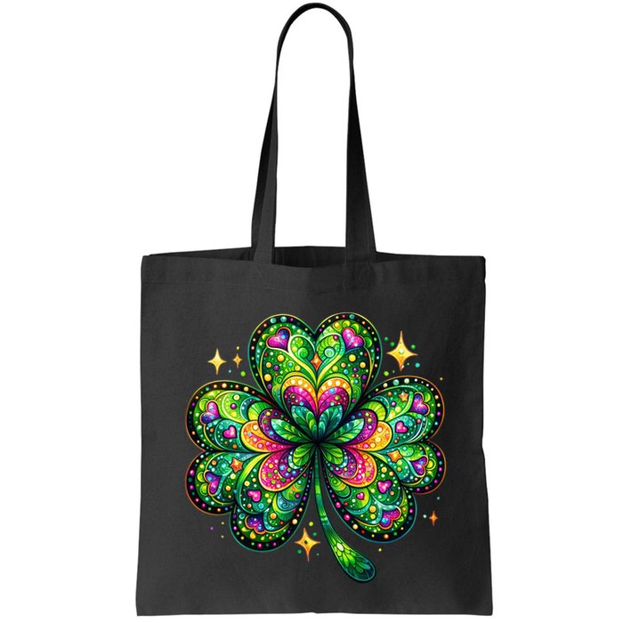 St Patricks Day Shamrock Irish Clover Bag