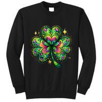 St Patricks Day Shamrock Irish Clover Tall Sweatshirt