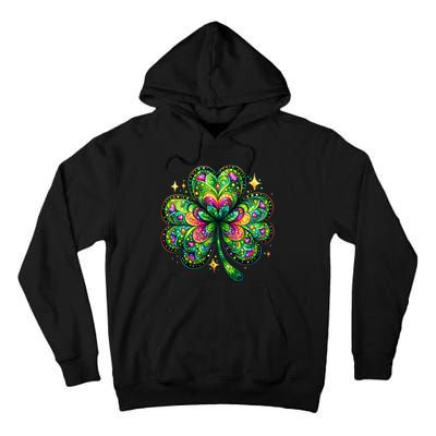 St Patricks Day Shamrock Irish Clover Tall Hoodie