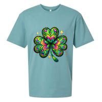 St Patricks Day Shamrock Irish Clover Sueded Cloud Jersey T-Shirt