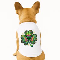 St Patricks Day Shamrock Irish Clover Doggie Tank