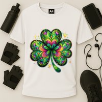 St Patricks Day Shamrock Irish Clover Performance Shirt