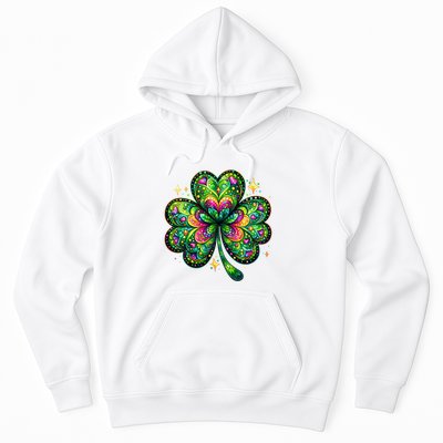St Patricks Day Shamrock Irish Clover Hoodie