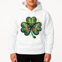 St Patricks Day Shamrock Irish Clover Hoodie