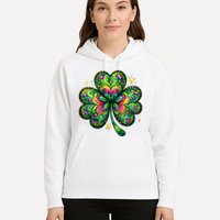 St Patricks Day Shamrock Irish Clover Hoodie