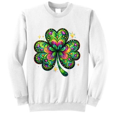 St Patricks Day Shamrock Irish Clover Sweatshirt