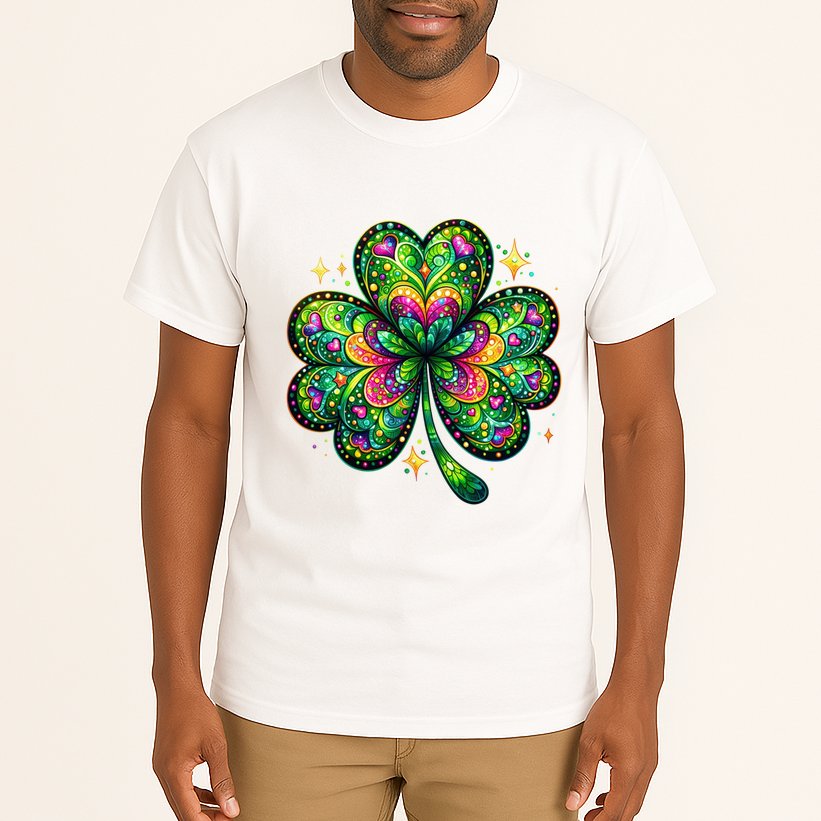 St Patricks Day Shamrock Irish Clover Tall T-Shirt