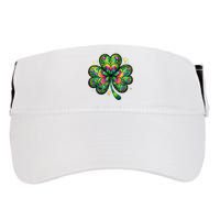 St Patricks Day Shamrock Irish Clover Adult Drive Performance Visor