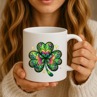 St Patricks Day Shamrock Irish Clover Mug