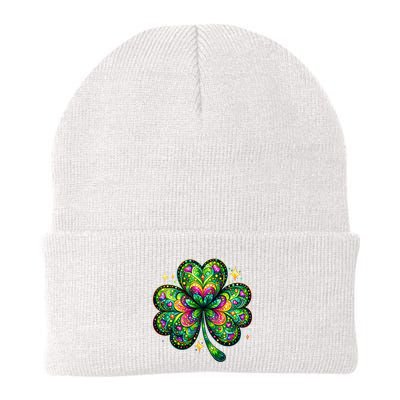 St Patricks Day Shamrock Irish Clover Beanie