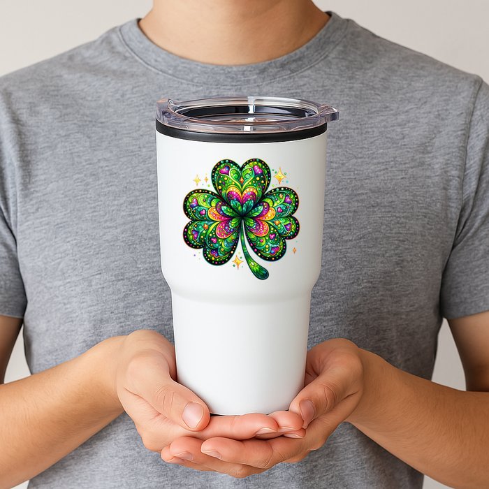 St Patricks Day Shamrock Irish Clover Tumbler