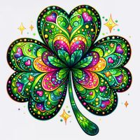 St Patricks Day Shamrock Irish Clover Mousepad