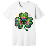 St Patricks Day Shamrock Irish Clover Premium T-Shirt