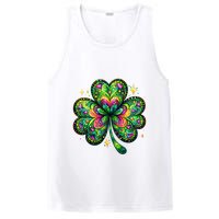 St Patricks Day Shamrock Irish Clover PosiCharge Competitor Tank