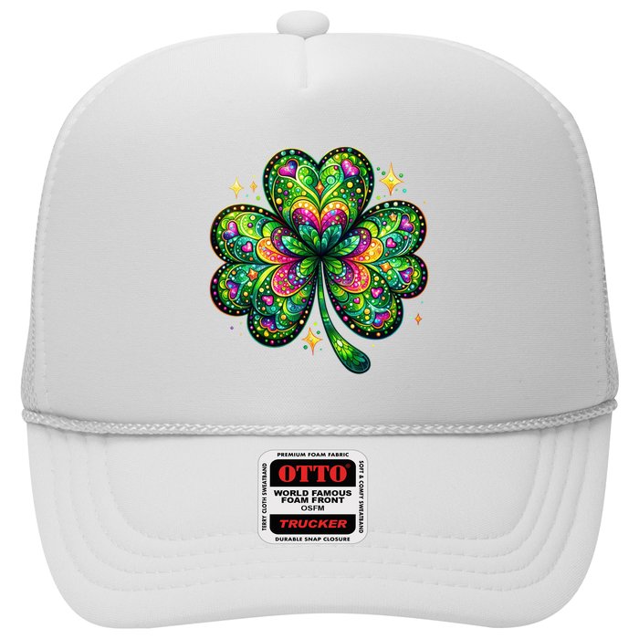 St Patricks Day Shamrock Irish Clover Trucker Hat