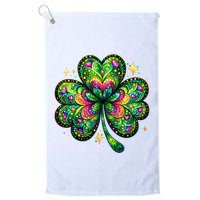 St Patricks Day Shamrock Irish Clover Golf Towel