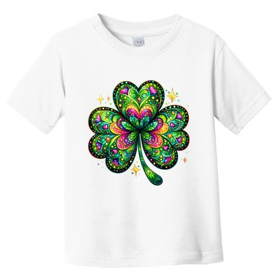 St Patricks Day Shamrock Irish Clover Toddler T-Shirt