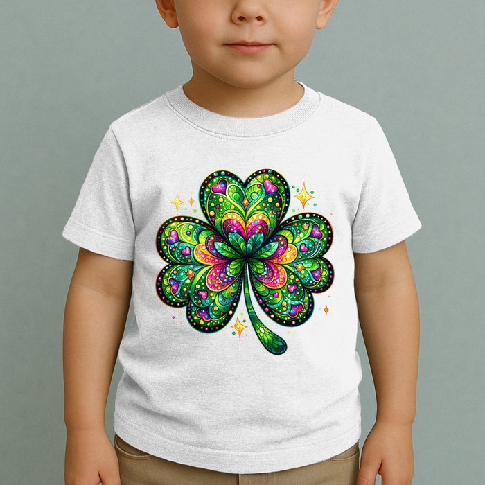 St Patricks Day Shamrock Irish Clover Toddler T-Shirt