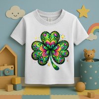St Patricks Day Shamrock Irish Clover Toddler T-Shirt