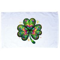 St Patricks Day Shamrock Irish Clover Microfiber Hand Towel