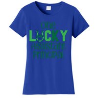 Saint Patricks Day Costumes One Lucky Assistant Principal Cool Gift Women's T-Shirt