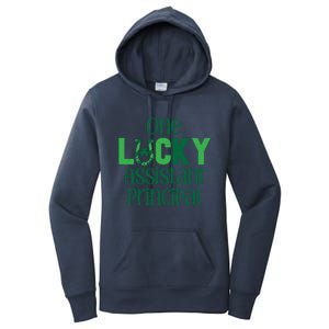 Saint Patricks Day Costumes One Lucky Assistant Principal Cool Gift Women's Pullover Hoodie