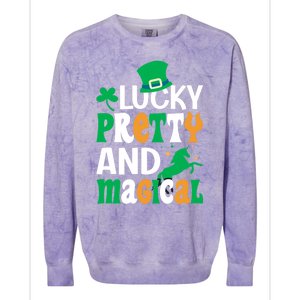 St Patricks Day Gift Colorblast Crewneck Sweatshirt