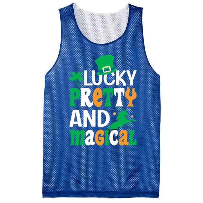 St Patricks Day Gift Mesh Reversible Basketball Jersey Tank