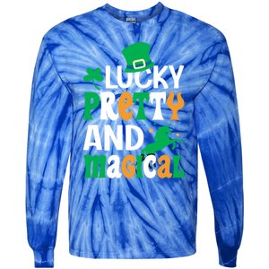 St Patricks Day Gift Tie-Dye Long Sleeve Shirt