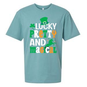 St Patricks Day Gift Sueded Cloud Jersey T-Shirt