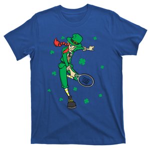 St Patrick's Day Female Tennis Player Meaningful Gift T-Shirt