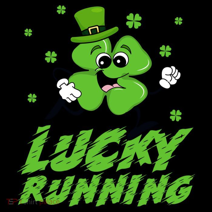 St Patrick's Day Irish Shamrock Lucky Running Marathon Team Gift Flexfit Unipanel Trucker Cap