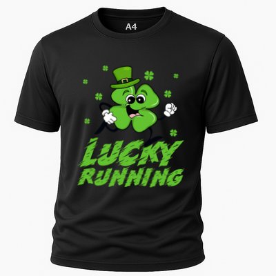 St Patrick's Day Irish Shamrock Lucky Running Marathon Team Gift Performance Shirt