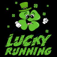 St Patrick's Day Irish Shamrock Lucky Running Marathon Team Gift Drawstring Bag