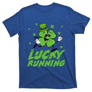 St Patrick's Day Irish Shamrock Lucky Running Marathon Team Gift T-Shirt