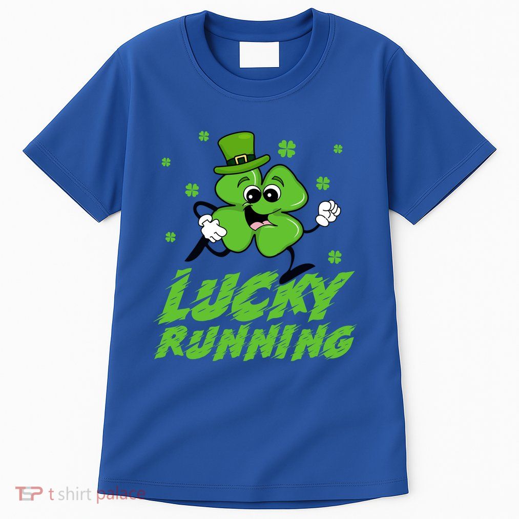St Patrick's Day Irish Shamrock Lucky Running Marathon Team Gift Tall T-Shirt