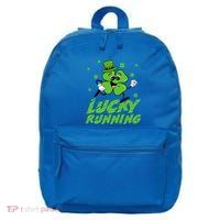 St Patrick's Day Irish Shamrock Lucky Running Marathon Team Gift 16 in Basic Backpack