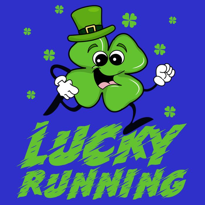 St Patrick's Day Irish Shamrock Lucky Running Marathon Team Gift Bag