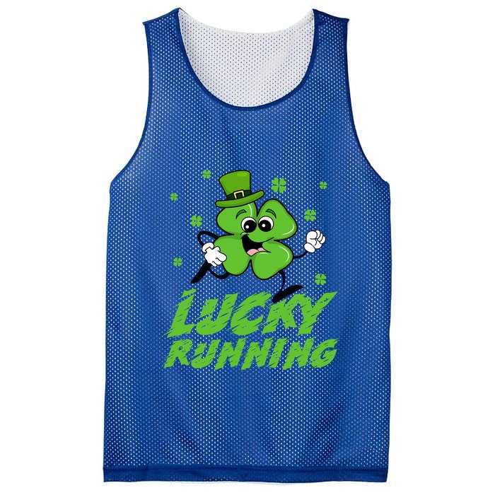 St Patrick's Day Irish Shamrock Lucky Running Marathon Team Gift Mesh Reversible Basketball Jersey Tank