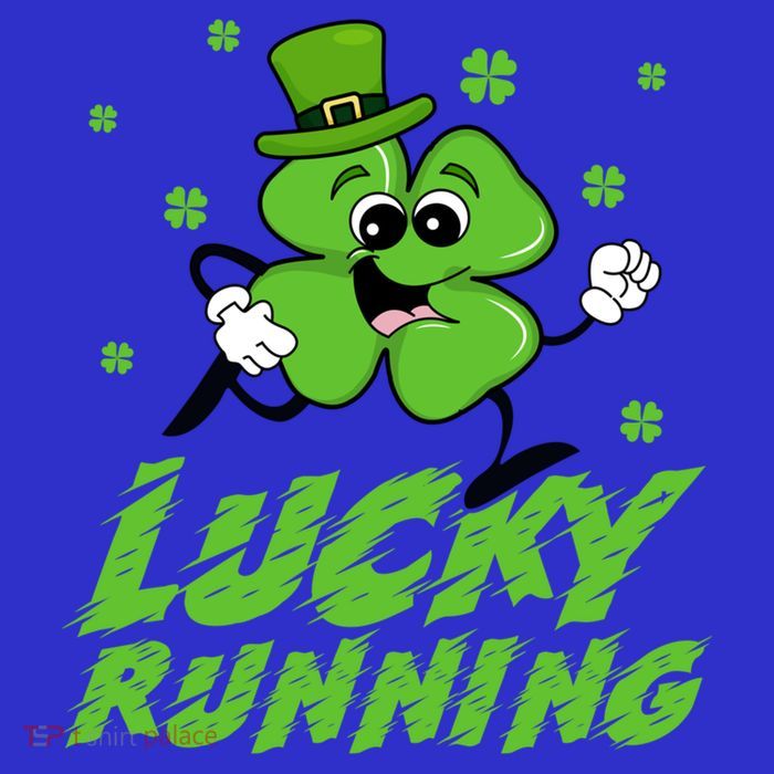 St Patrick's Day Irish Shamrock Lucky Running Marathon Team Gift Visor