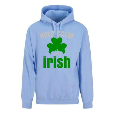 St Patricks Day Cool Gift Gift Keep Calm Be Irish Unisex Surf Hoodie