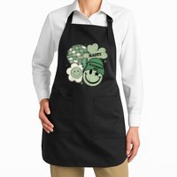 St Patricks Day Retro Smile Disco Party Apron