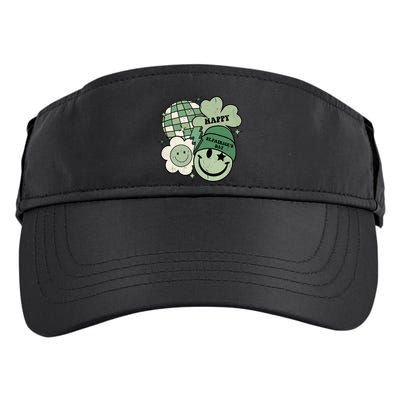 St Patricks Day Retro Smile Disco Party Adult Drive Performance Visor