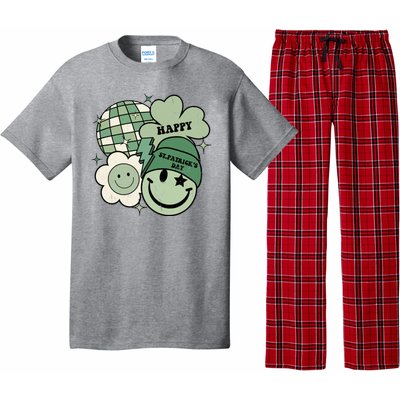 St Patricks Day Retro Smile Disco Party Pajama Set