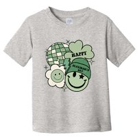 St Patricks Day Retro Smile Disco Party Toddler T-Shirt