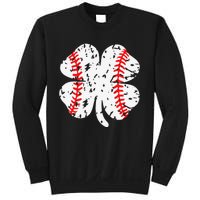 St. Patrick's Day Shamrock Baseball Saint Paddy's Sweatshirt