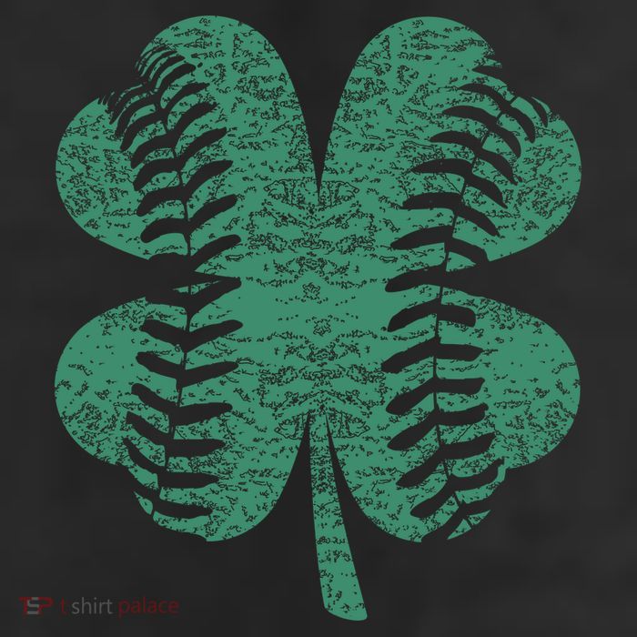 St. Patricks Day Baseball Four Leaf Clover Shamrock  Adult Drive Performance Visor